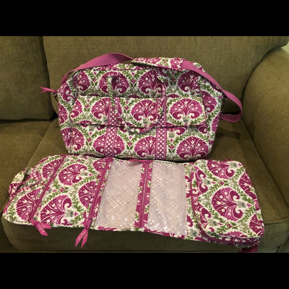 Vera Bradley Weekender and Travel Organizer